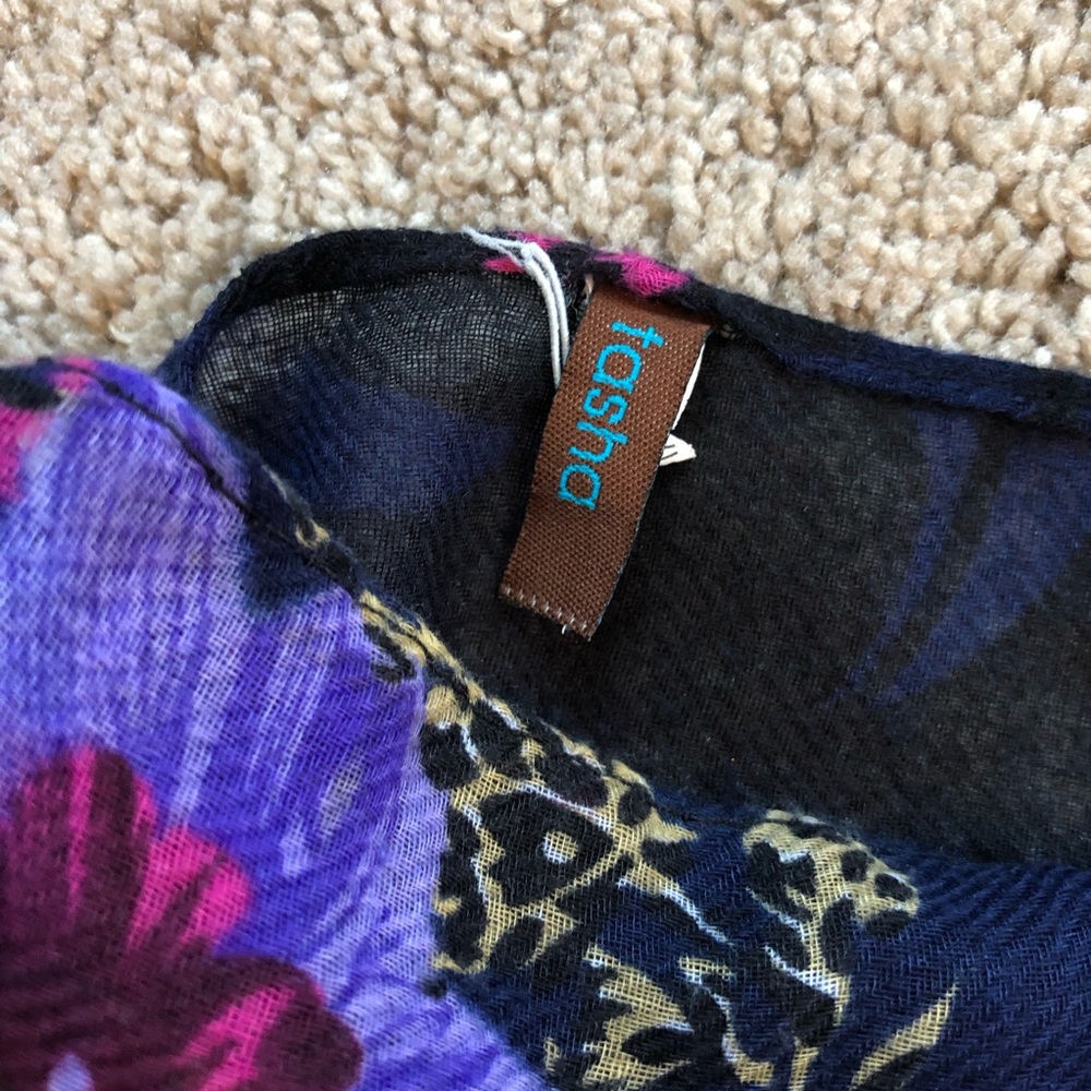 Multi Color Infinity Scarf - Picture 5 of 8